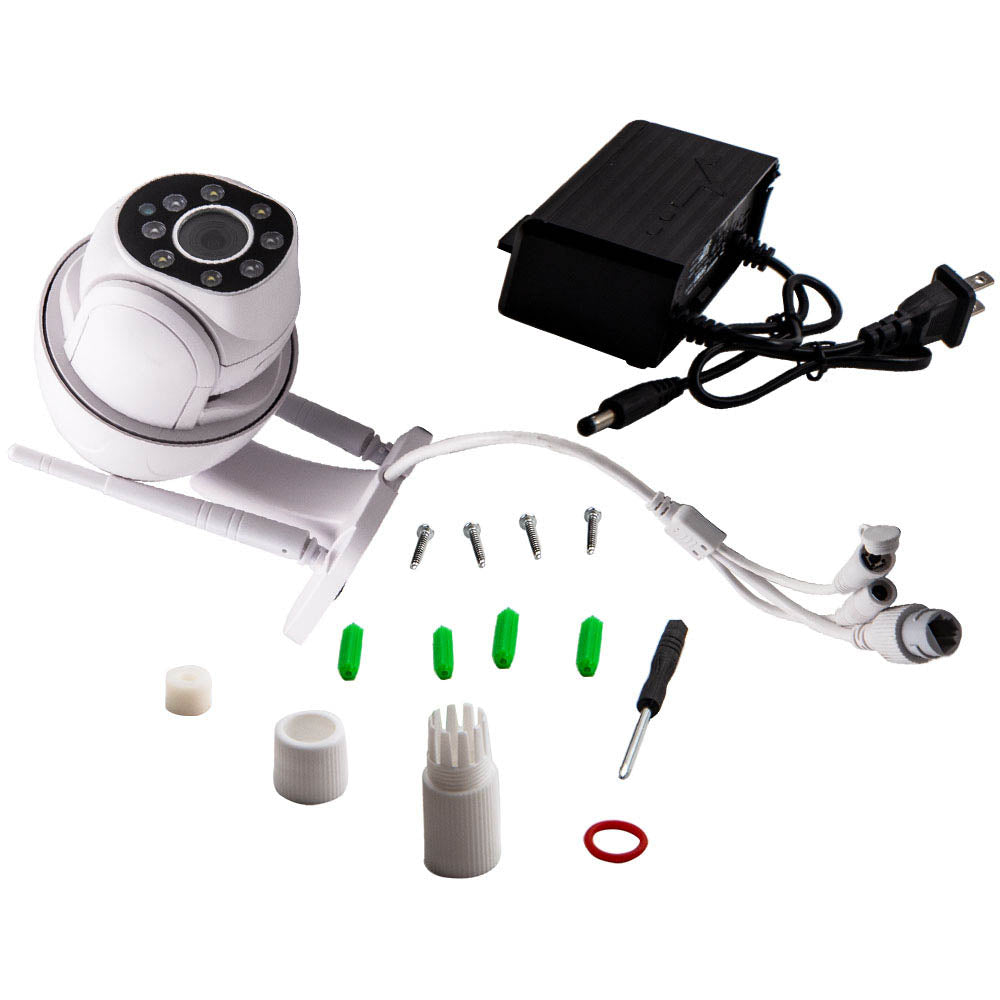 New 1080P Outdoor PTZIP66 Speed Dome Wireless Pan Tilt Security Camera Remote