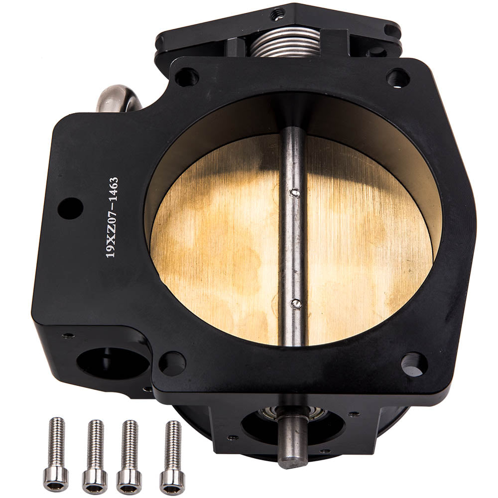 92mm Throttle Body kit compatible For 3 LS1 LS2 LS3 LS6 LS7 LSX 4 bolts intake manifol