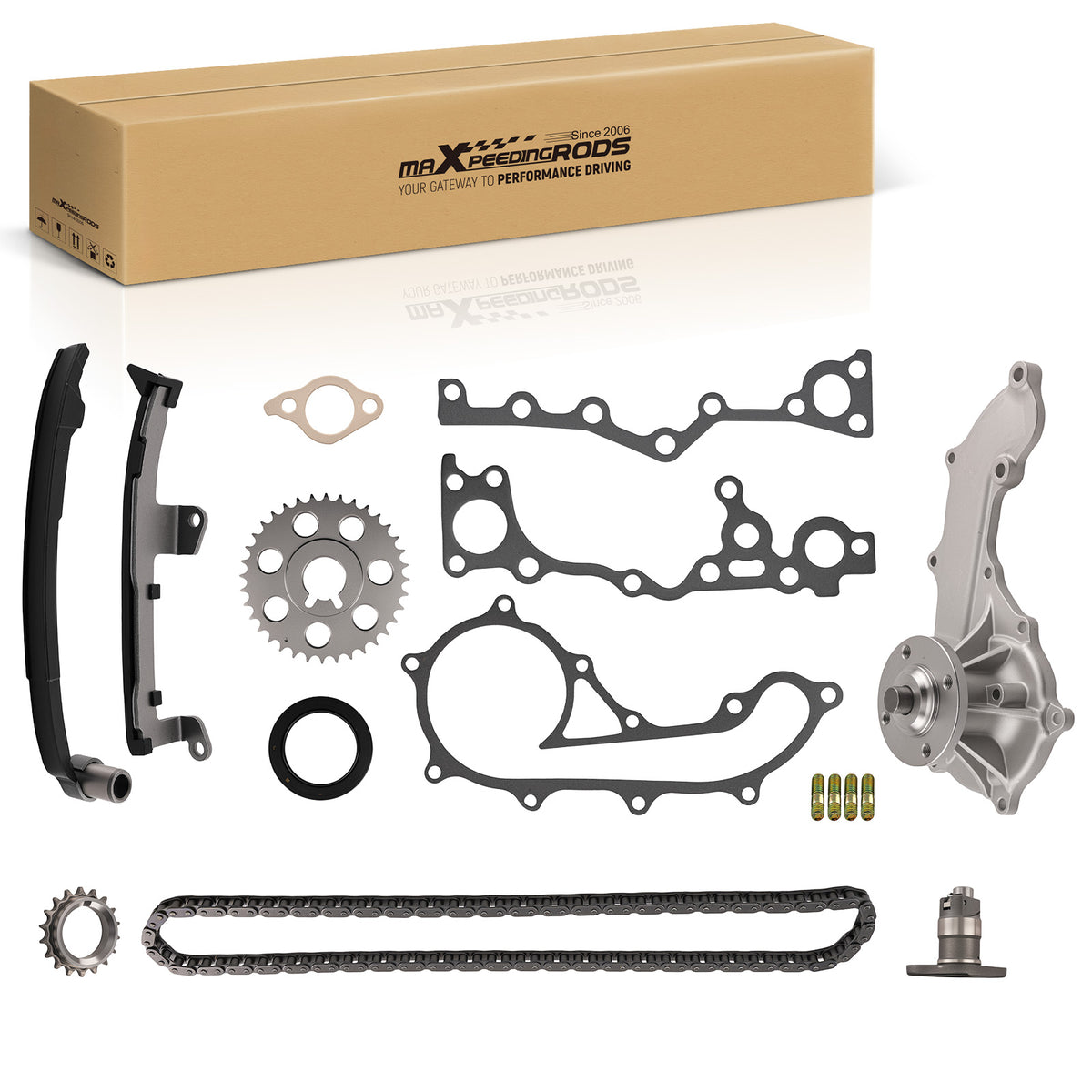 Timing ChainGuide Rail Kit compatible For Toyota Tacoma 2.4L 1995-2004 170-1960 US