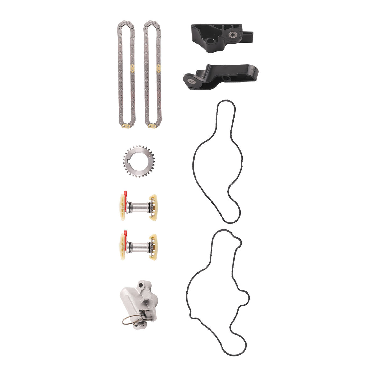 Timing Chain Water Pump w/ Gasket Kit compatible For Ford Police compatible For Interceptor Sedan/Utility