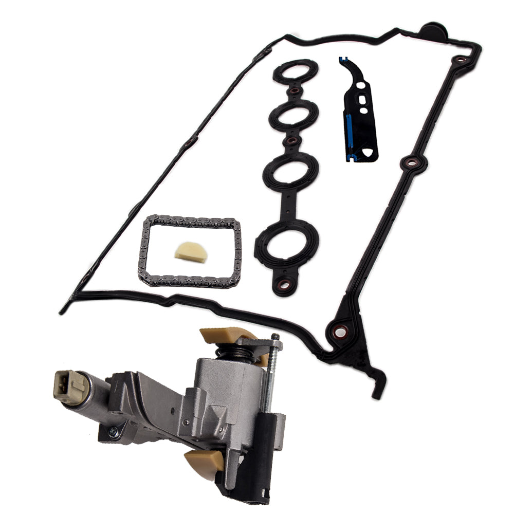 Camshaft Timing Chain and Tensioner Kit compatible For VW Jetta compatible For Golf Passat Beetle 1.8 1.8T