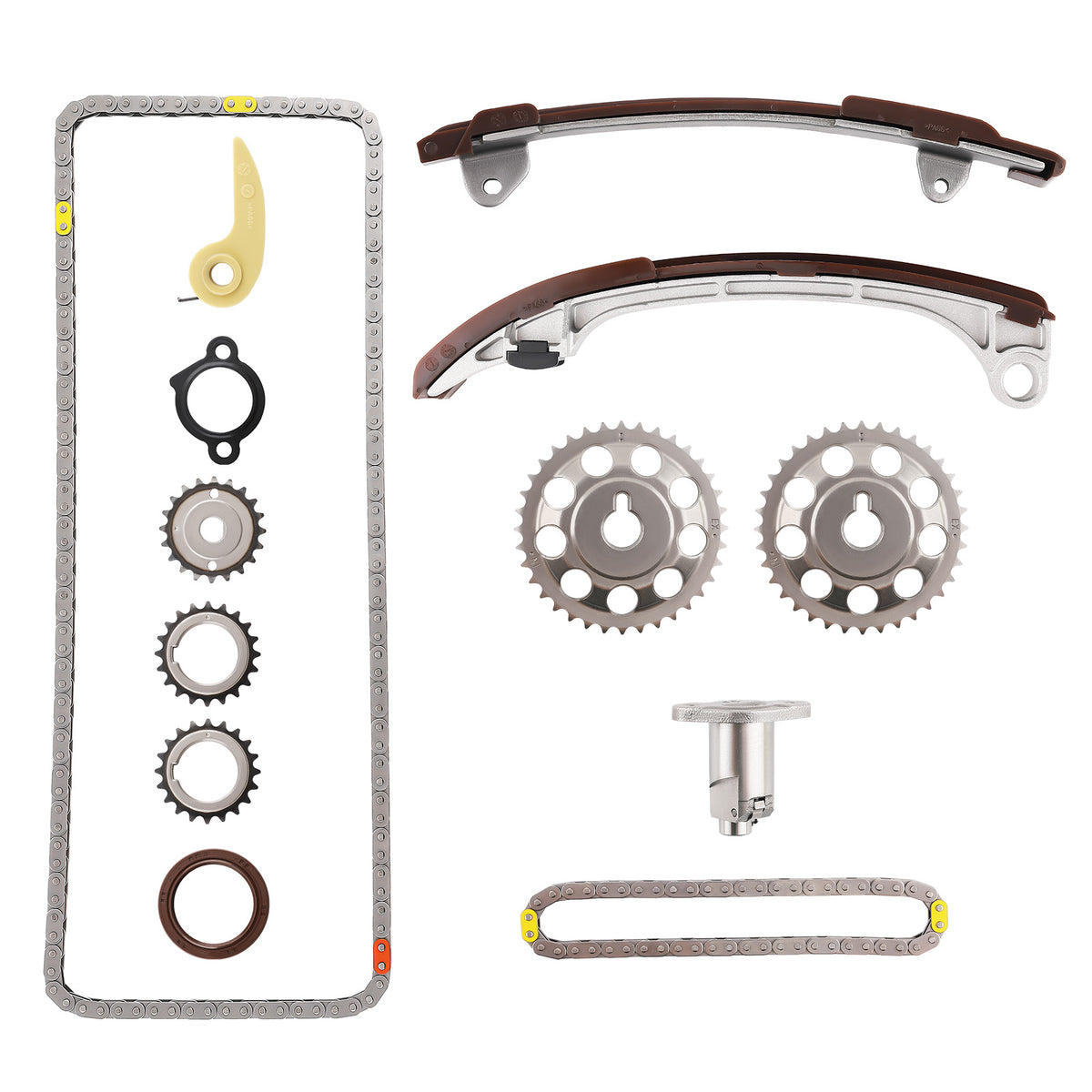 Timing Chain Kit compatible For Toyota RAV4 Camry Corolla 2.0 2.4 L 2AZFE 1AZFE