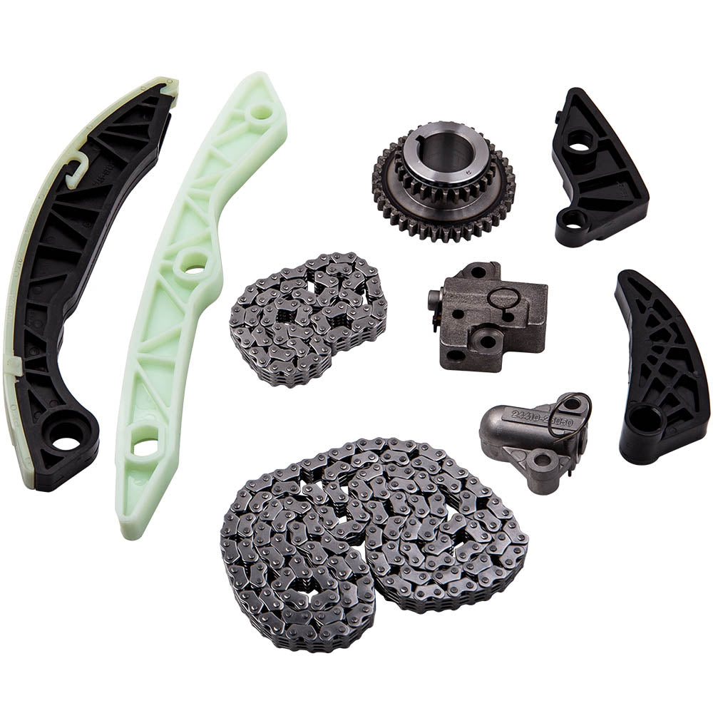 Compatible For Kia Optima Rondo 06-09 compatible For Jeep Patriot 2.4L DOHC Full Timing Chain Kit