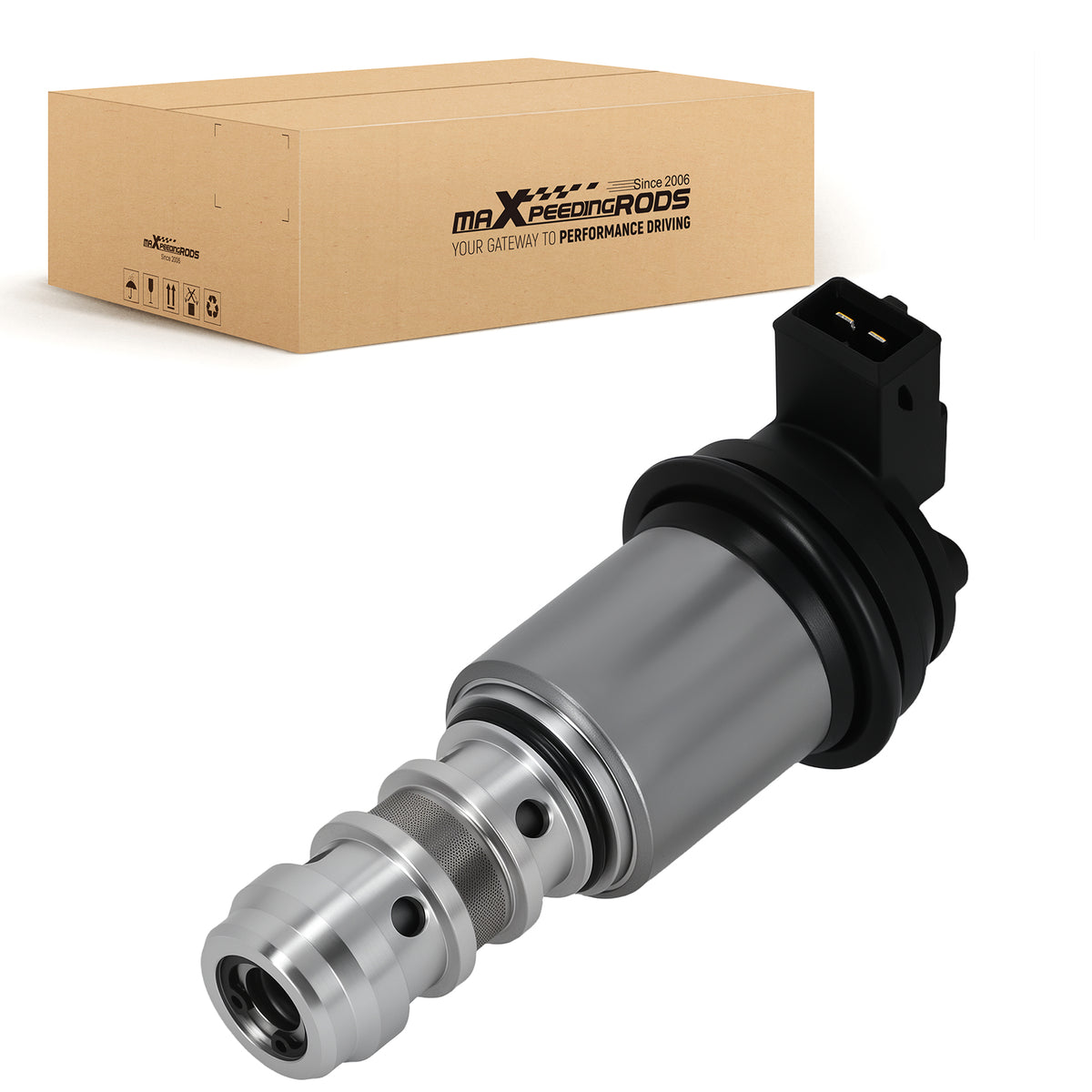 Camshaft Solenoid compatible for BMW 550i 650i 750i 760Li X5 4.4L 4.8L Left