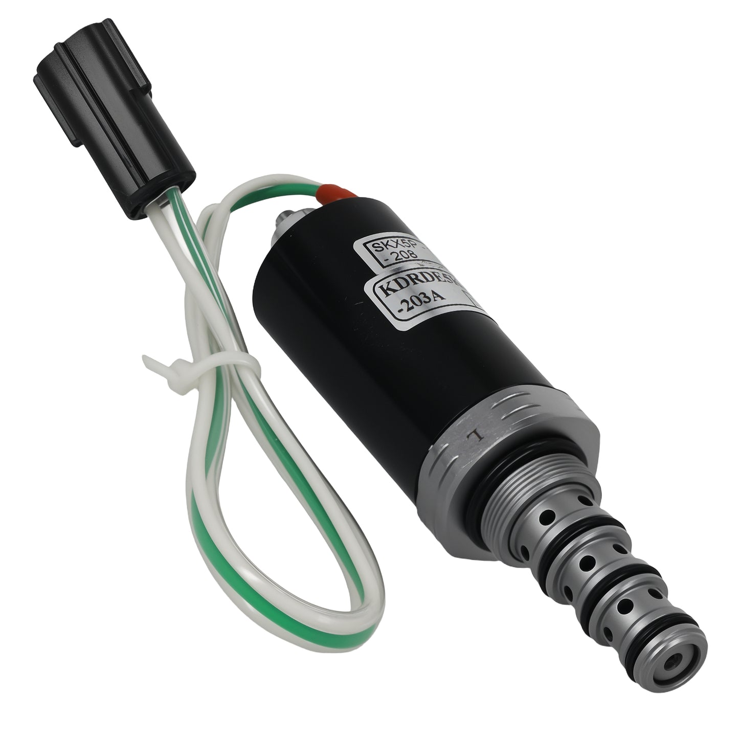 Excavator Metal Solenoid Valve For Kobelco SK60-3 SK200-6E SKX5P17208