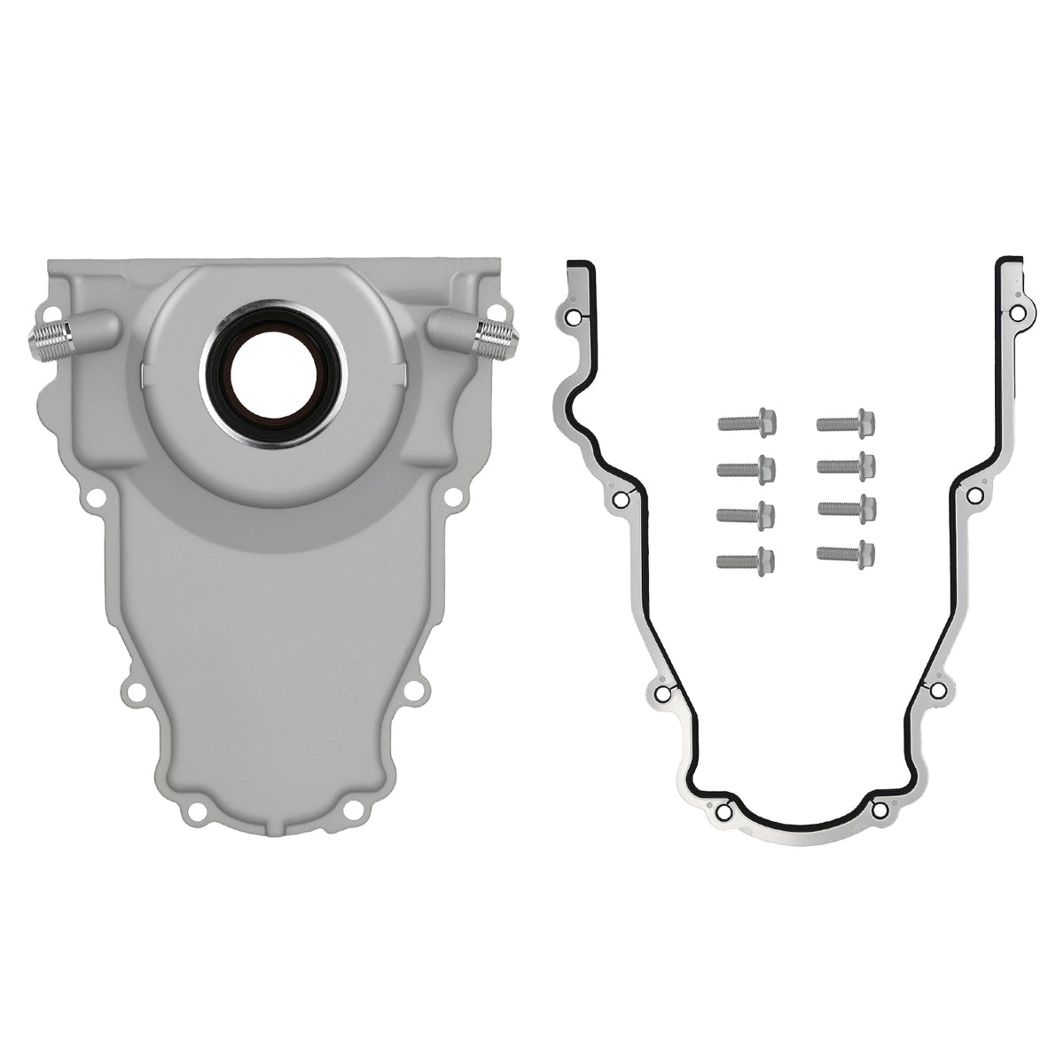 Aluminum Gen III Timing Cover compatible For GM LS 4.8L 5.3L 5.7L 6.0L 551589