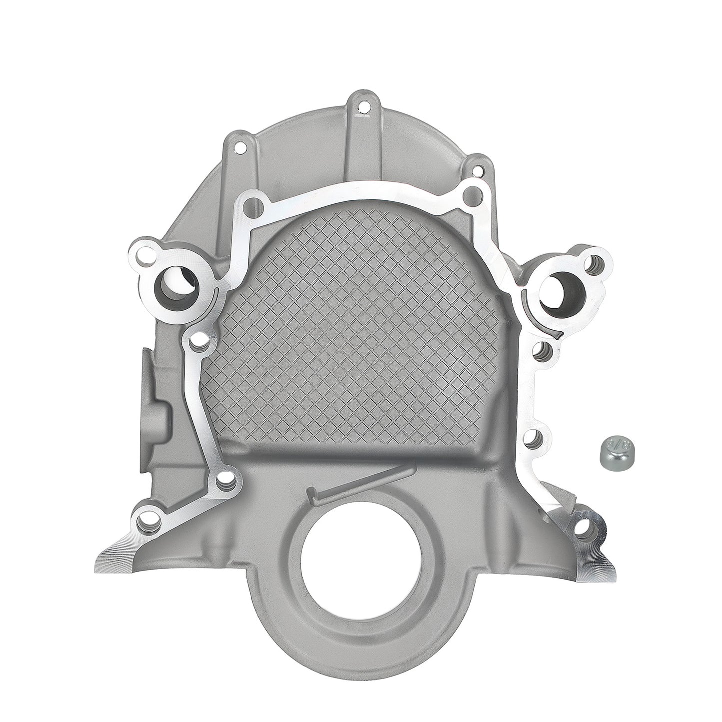 Aluminum Timing Chain Cover compatible For Ford SB 289 302 351 compatible For Windsor 1968-1980 PC3327