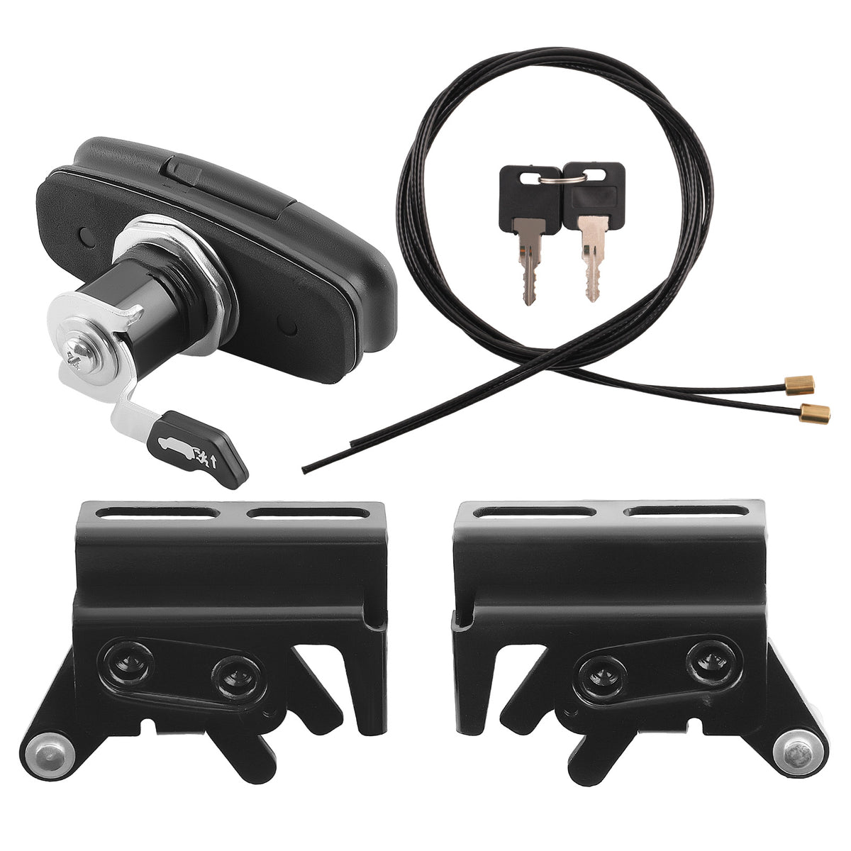 Twist Handle SetLatches 113436 For Leer Truck Cap 100XQ 100XL 100XR Tonneau 700