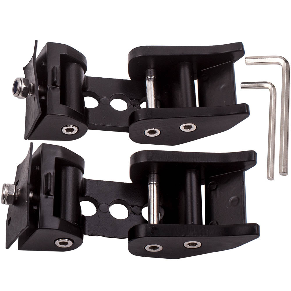 Stainless Steel Screw Hood Latch Locking Catch compatible For Jeep Wrangler JK JL Unlimited