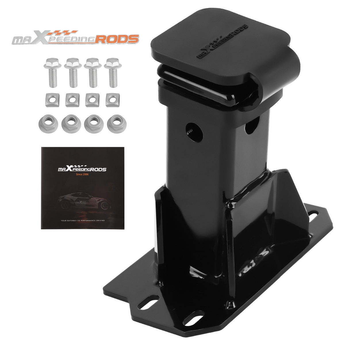 Steel Front Towing Hitch compatible For Polaris Ranger XP Kinetic Ultimate 2023-UP 2inch