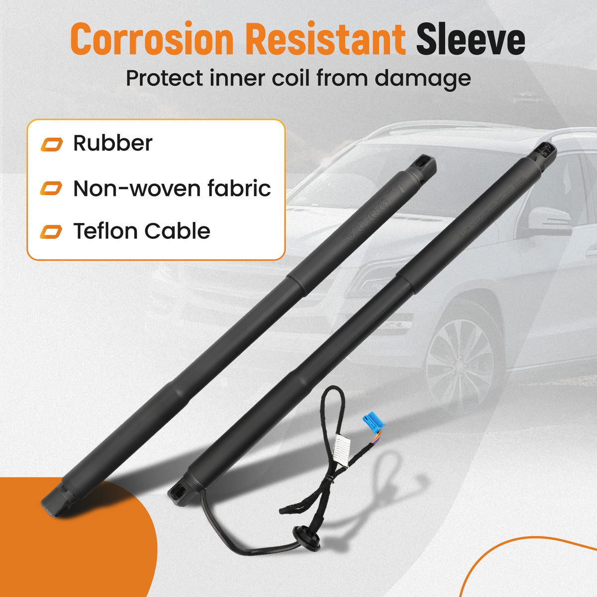 Rear LeftRight Trunk Lift Support Shocks compatible For Mercedes-Benz GL350 GL550 GLS450