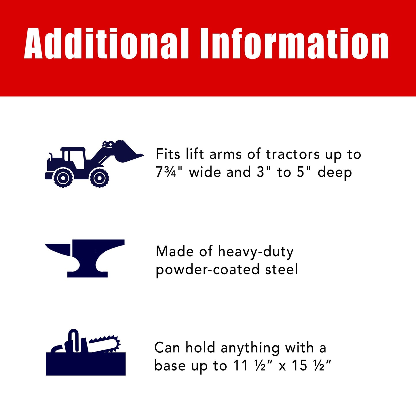 ToolHaul Fixed Mount for Tractors