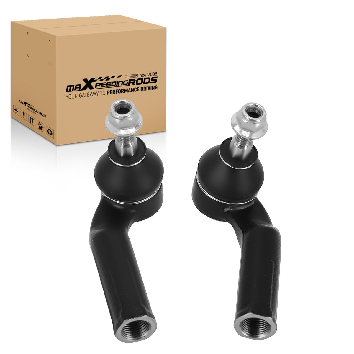 Front Left Right Outer Tie Rod compatible for Ford Escape/Focus 2013-2019 ES800954