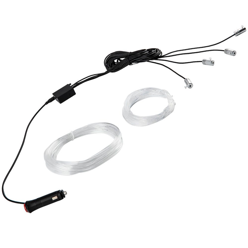 1x 4M RGB LED Strip Light Kit w/ WireLighter Universal For ATV SUV Boat New