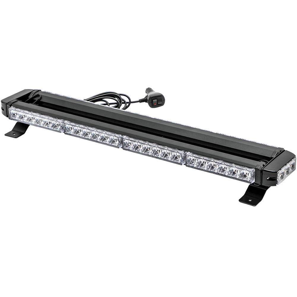 Side Light BarLED Traffic Advisor 26.5 x 4 Strobe Light Bar Yellow/Compatible For White