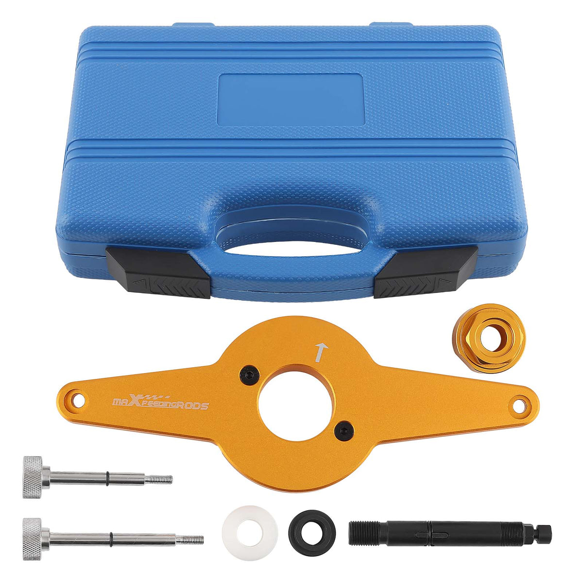 Vibration Damper Holding Tool Crankshaft Pulley Removal Set compatible For Audi VW EA888