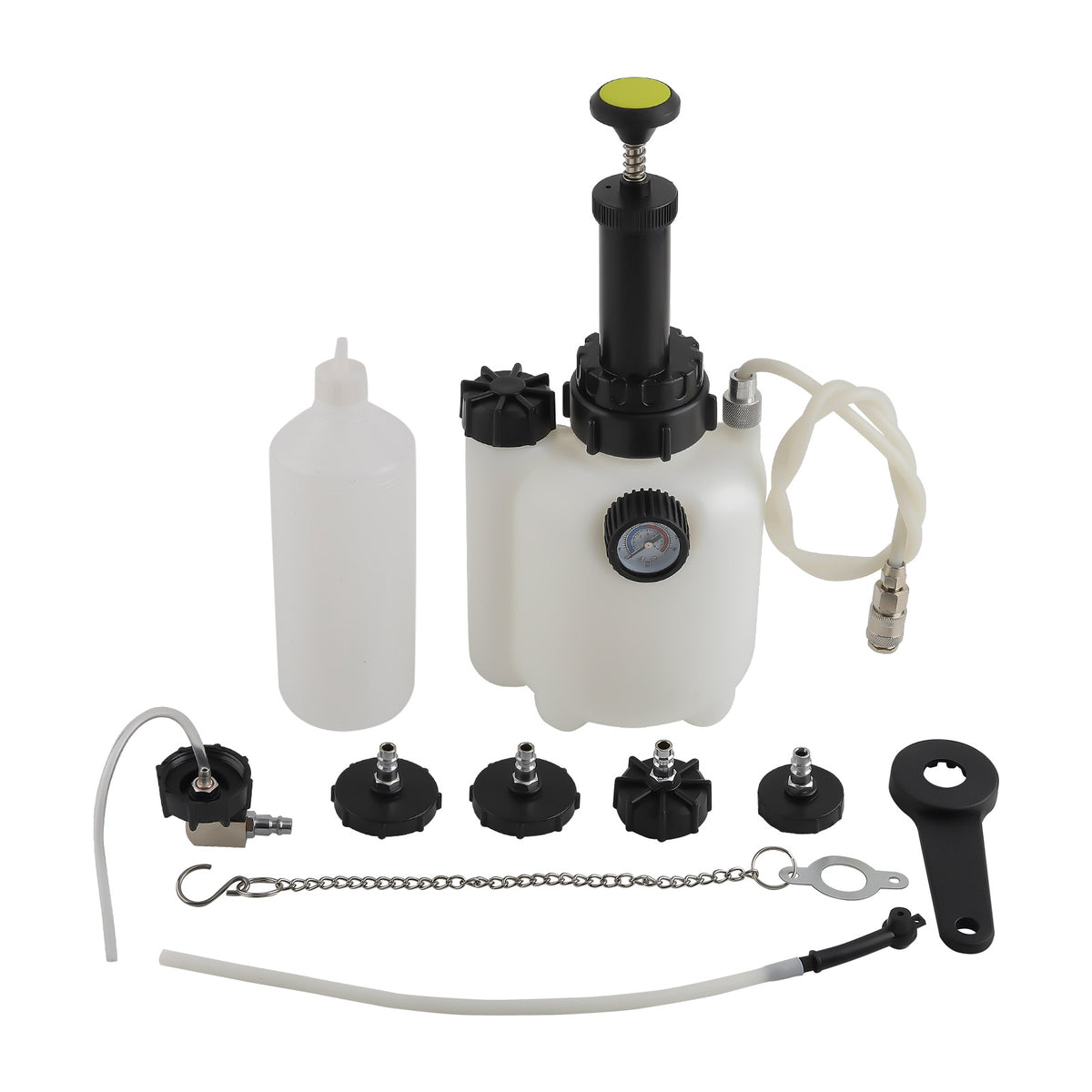 3L Manual Brake Clutch Bleedung System Fluid Bleed Tool Bleeder KitAdapter