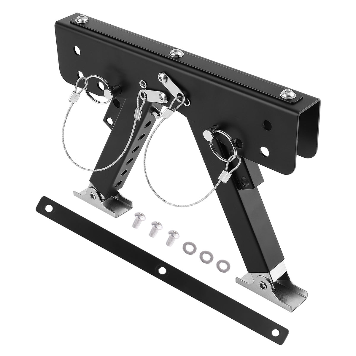 RV Step Stabilizer Kit Adjustable Stand for Travel Trailers Motorhomes