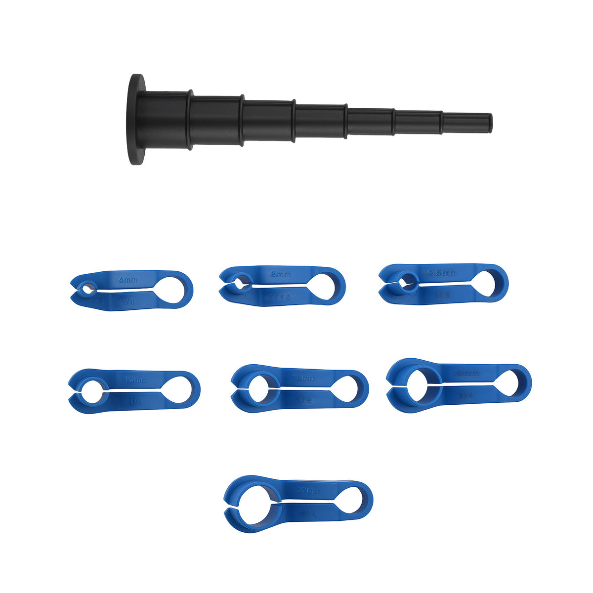 7pc Fuel Line Disconnect compatible for Ford GM Mazda Quick Release compatible for AC Heater Line Tool