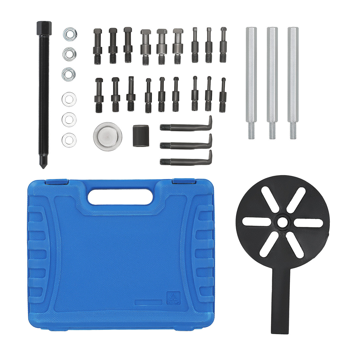 Bearing Disassembly Puller Inner Hole Puller Removal Tool Three-jaw Set New