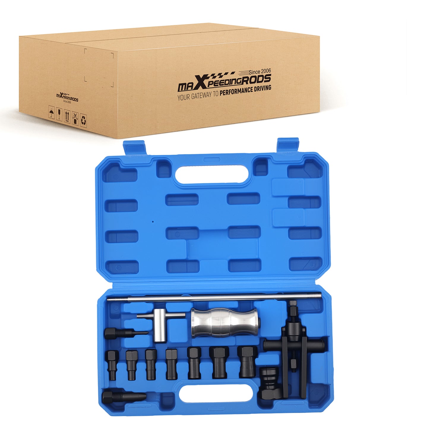 12PCS Motorcycle Blind Inner Bearing Puller Tool Kit For Motorcycle Bearings