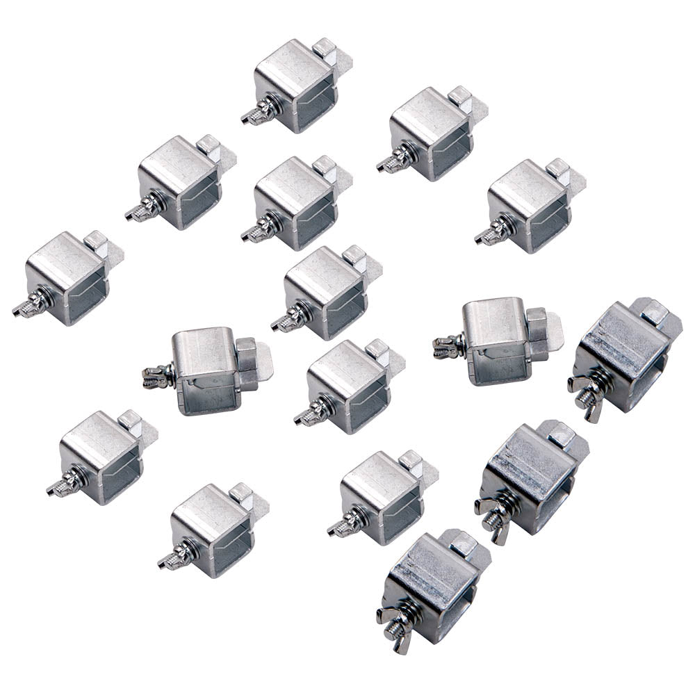 16x Butt Welding Clamps Weld Sheet Metal Auto Car Door Skin Body Panel Fender