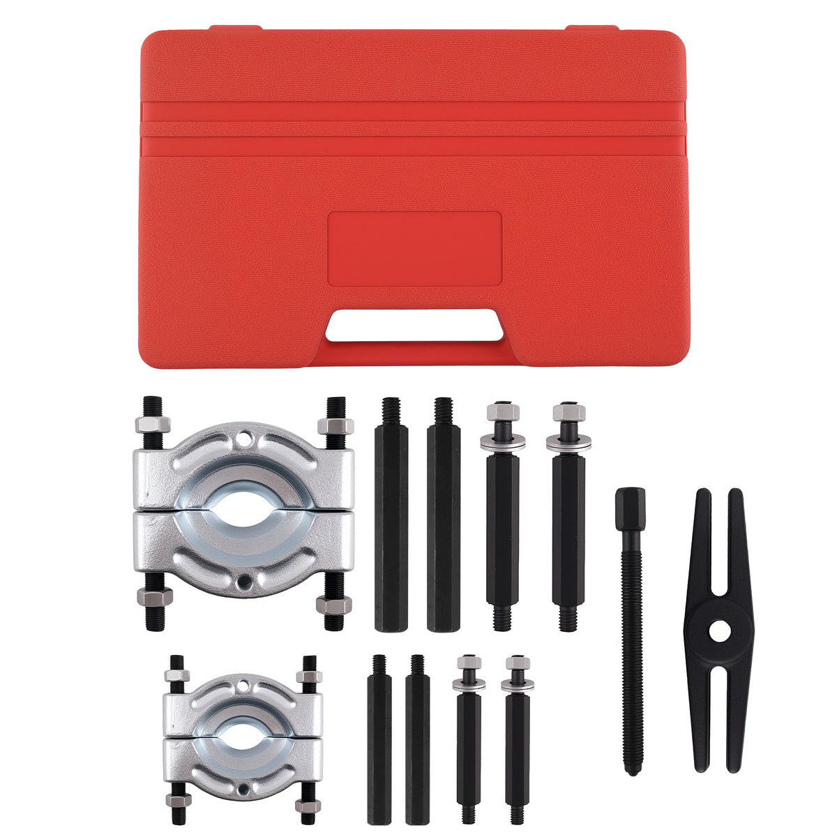 12pc Bearing Puller Set For Auto Inner Ring Removal 30-75mm Workshop Tool Kit