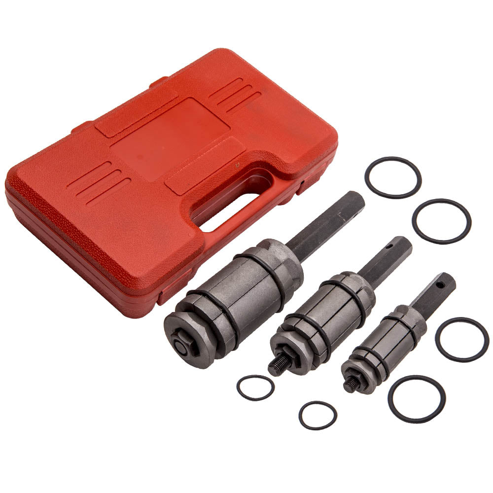 3PCs Tail Pipe Tube Exhaust Muffler Expander Spreader Set 1-1/8" to 3-1/2" Tools
