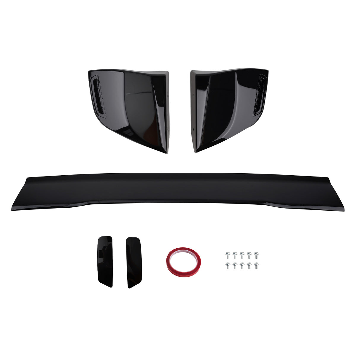 Rear Trunk Spoiler compatible For Mitsubishi Lancer EVO 2002-07 4-Door Wing Gloss Black