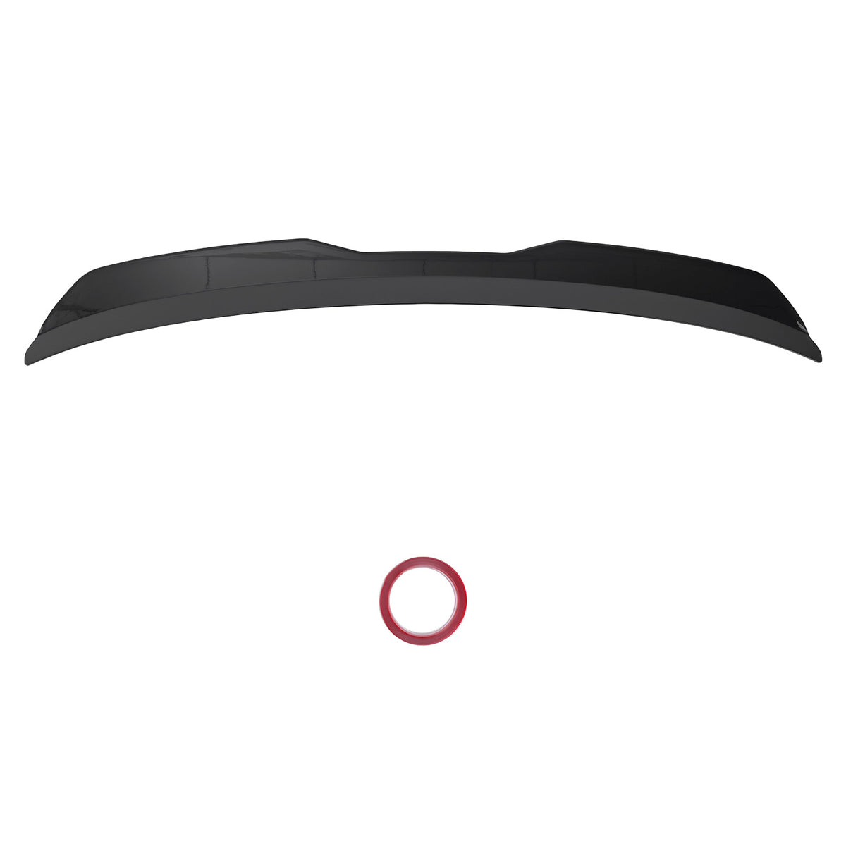 Rear Trunk Spoiler Wing Lip compatible For VW Golf 7 MK7 R/GTI 2012-2020 Gloss Black ABS