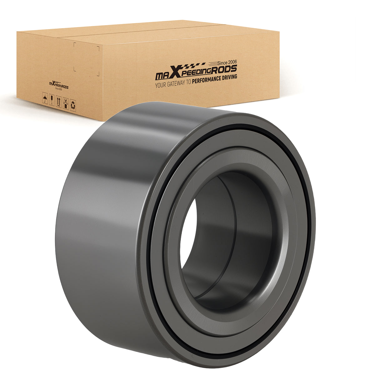 Rear Wheel Bearing Assembly compatible For Honda CR-V 97-04 510050 WB510050 Polished