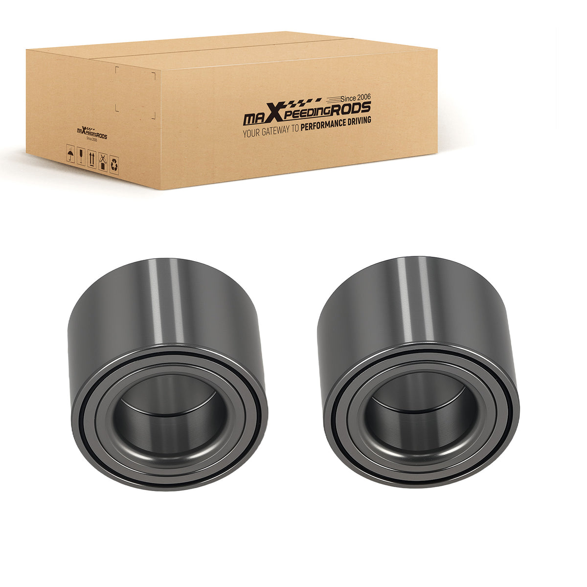 Rear Wheel Bearings compatible For Ford Foucs 2000 2001 2002-2008 516007