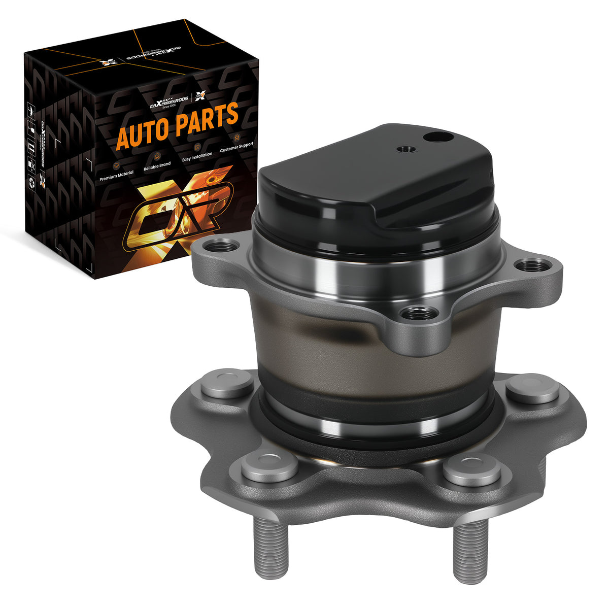 Rear Left or Right Wheel Hub Assembly compatible For Nissan Rogue compatible For FWD 2014-2019 512534