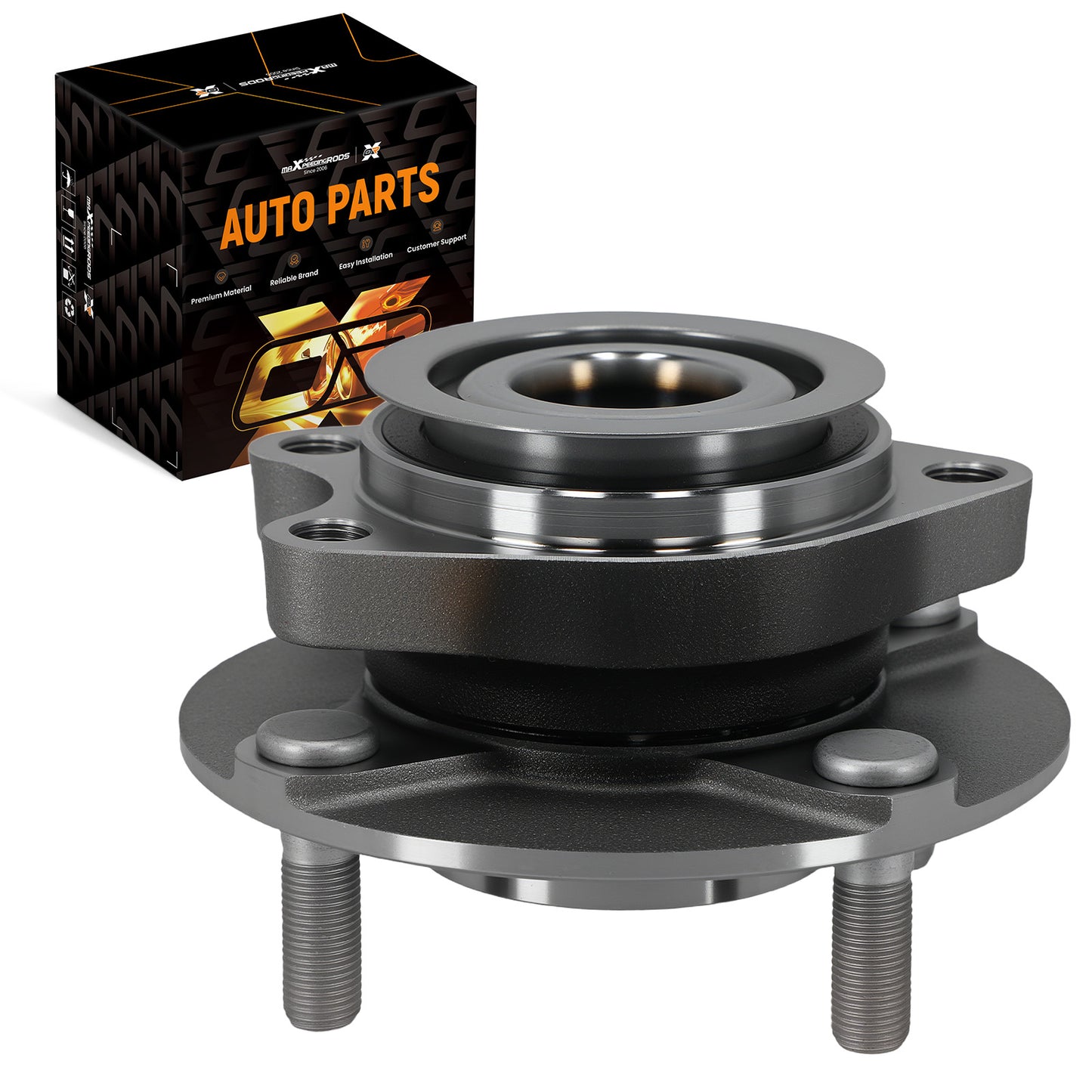 Front Wheel Bearing Hub Assembly compatible For Nissan Versa 07-11 WE60515 40202ZW70A