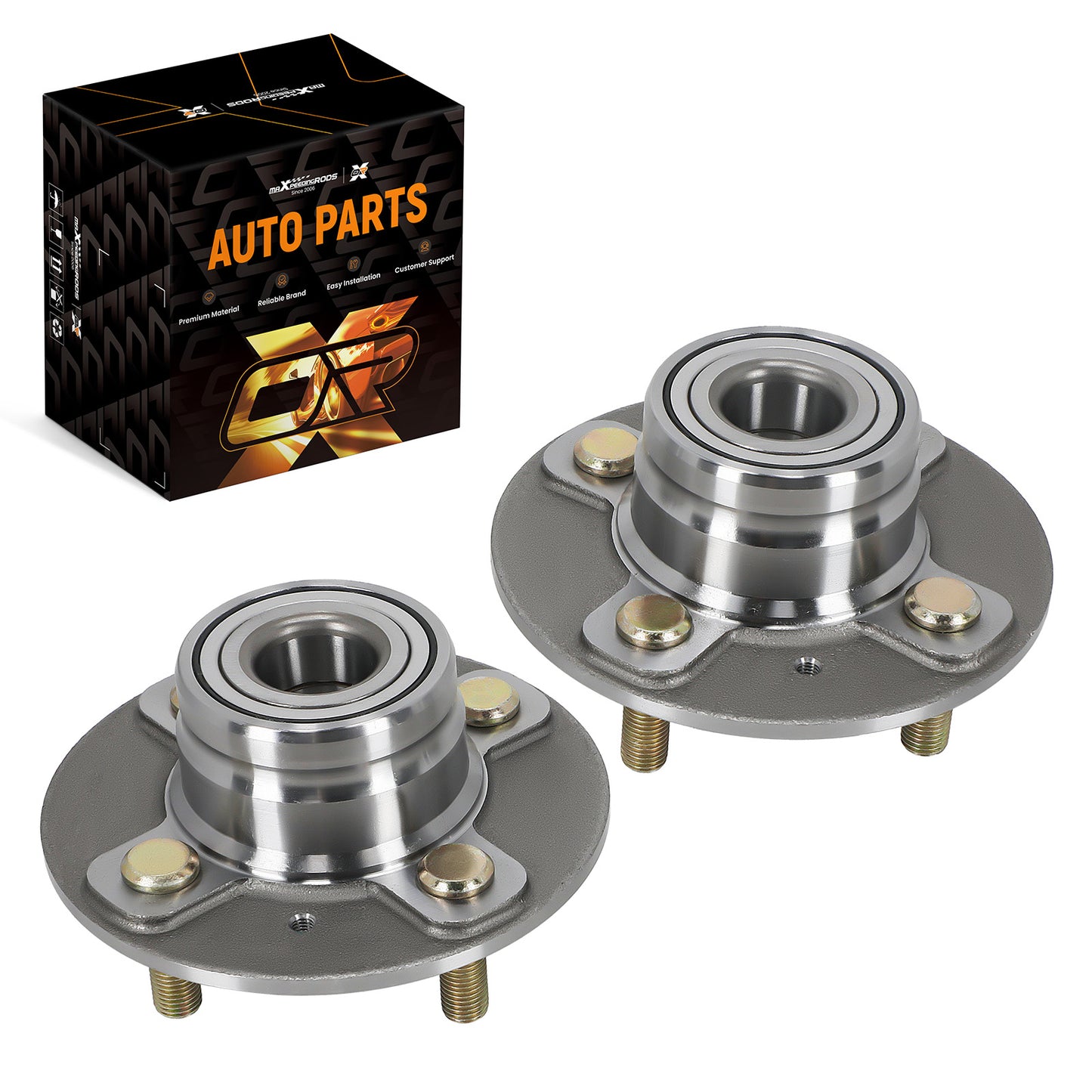 Rear Wheel HubBearing Assembly compatible For Hyundai Accent 00-06 512193 BR930280