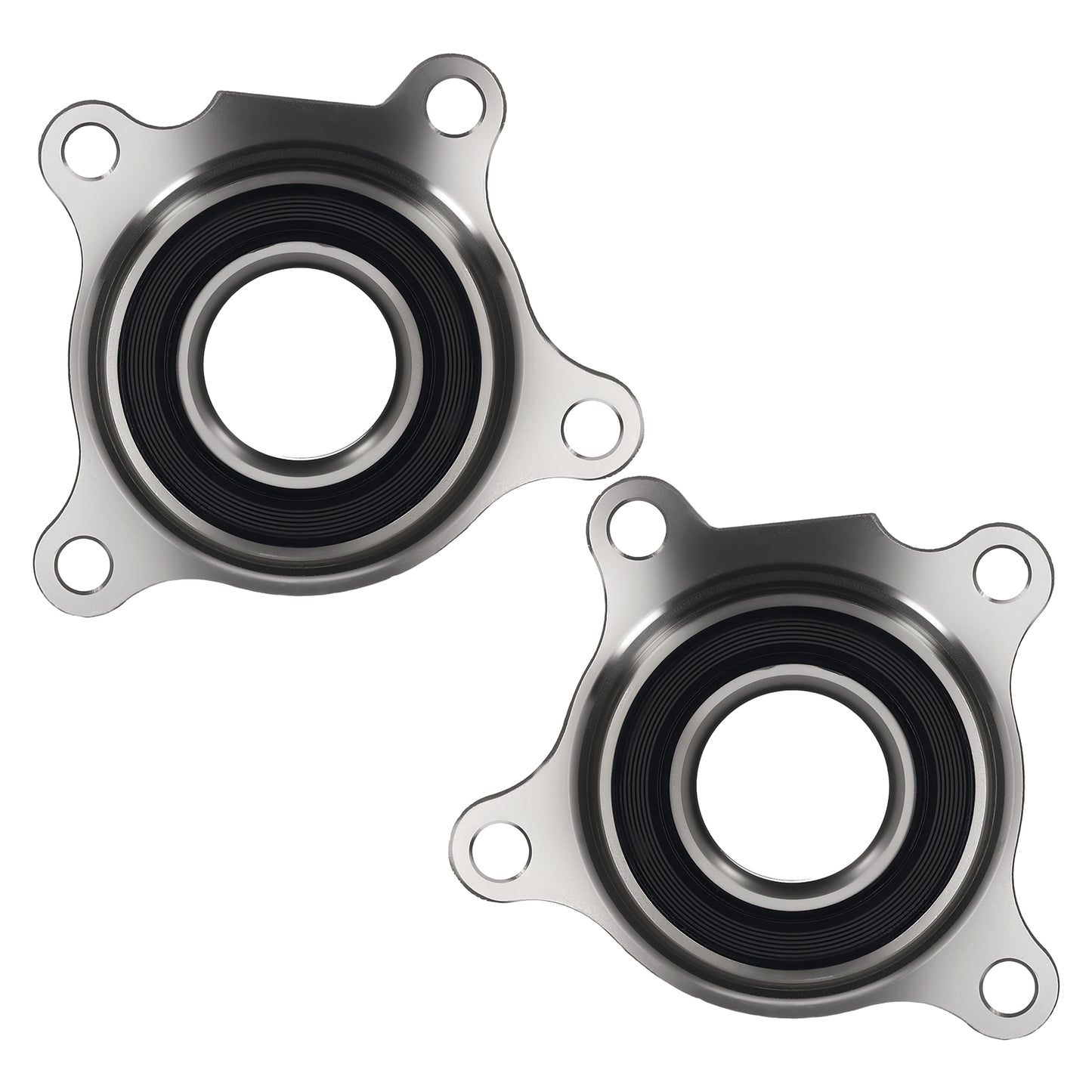 4 Bolts Rear Wheel HubBearing Set compatible For Toyota 4Runner FJ Cruiser 07-14 512227