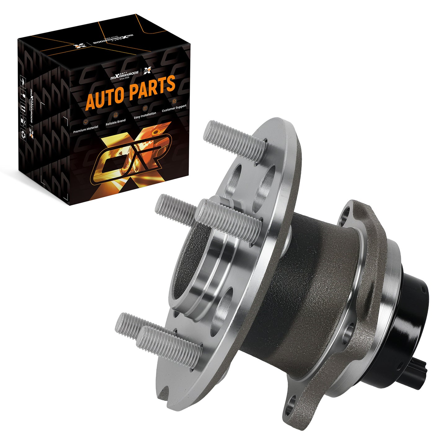 Rear Left Right Wheel Bearing Hub compatible For Toyota Sienna 2004-2010 512280 ABS