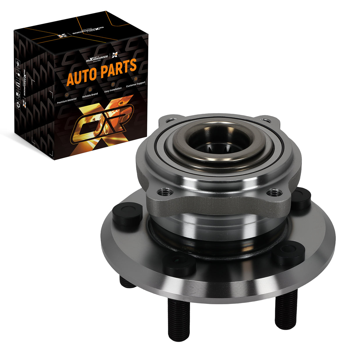 Rear L/R Wheel Hub Assembly compatible For Dodge Charger 2006-2009 WA512301 4-Bolt