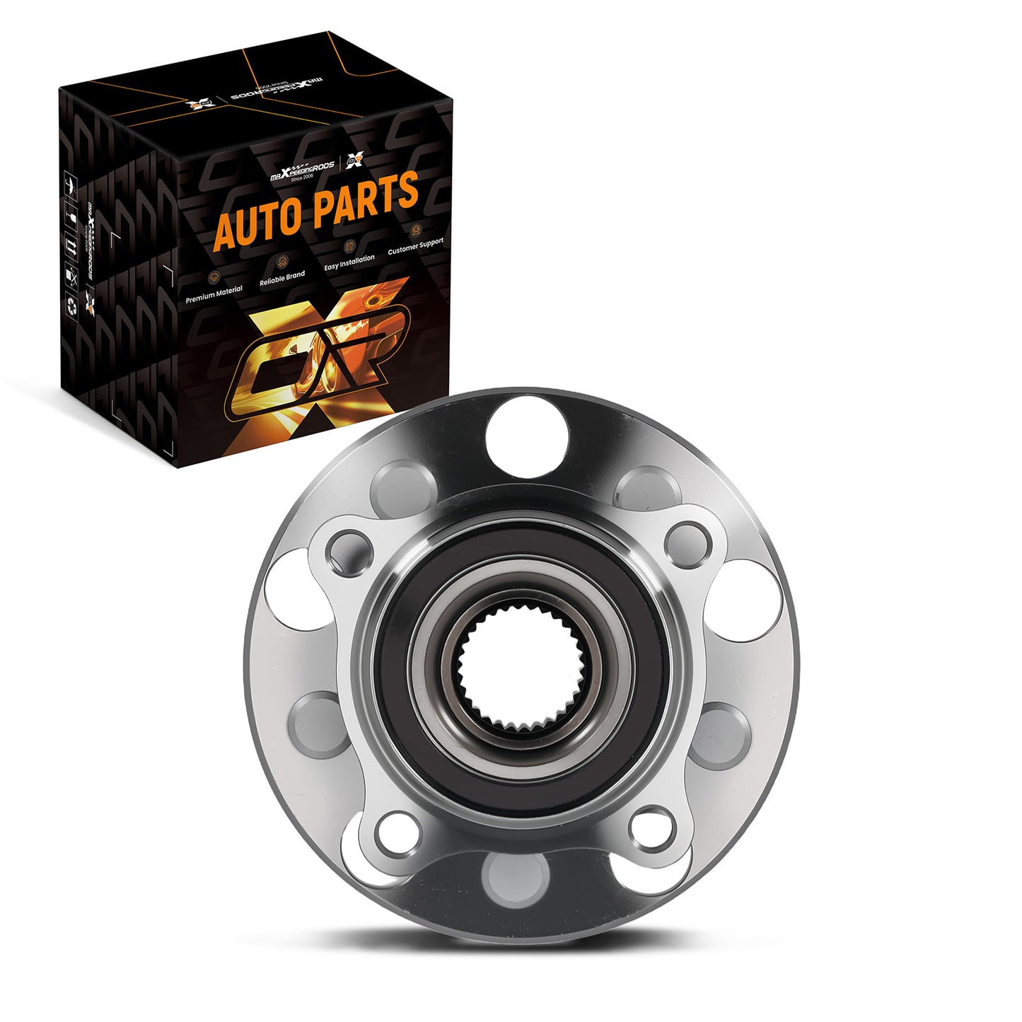 Rear Wheel Bearing Hub Assembly compatible For Lexus GS300/GS430 2006-2007 512337