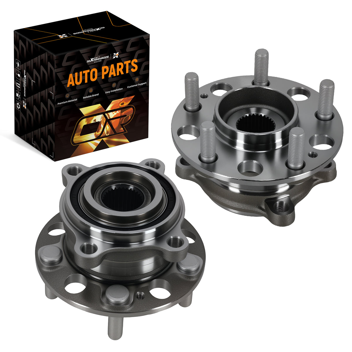 Rear Wheel Bearing Hub Assembly compatible For Hyundai Genesis 2009-2014 1411-425159