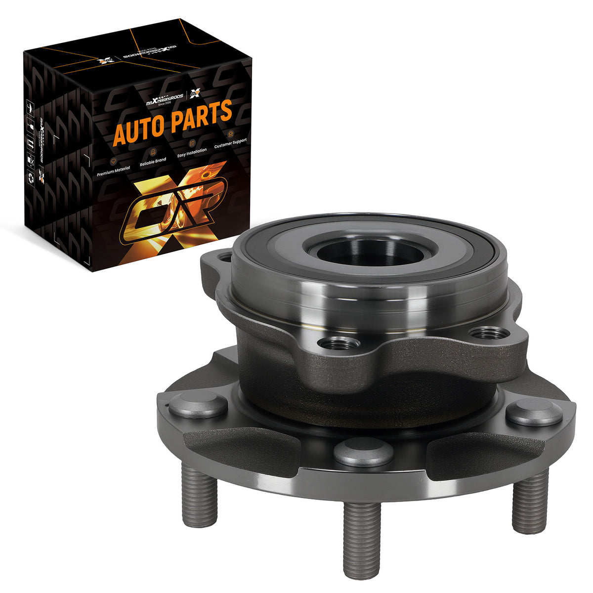 1x Front LH RH Wheel HubBearing compatible For Scion tC compatible For RAV4 2006-2018 513258 5-Lug