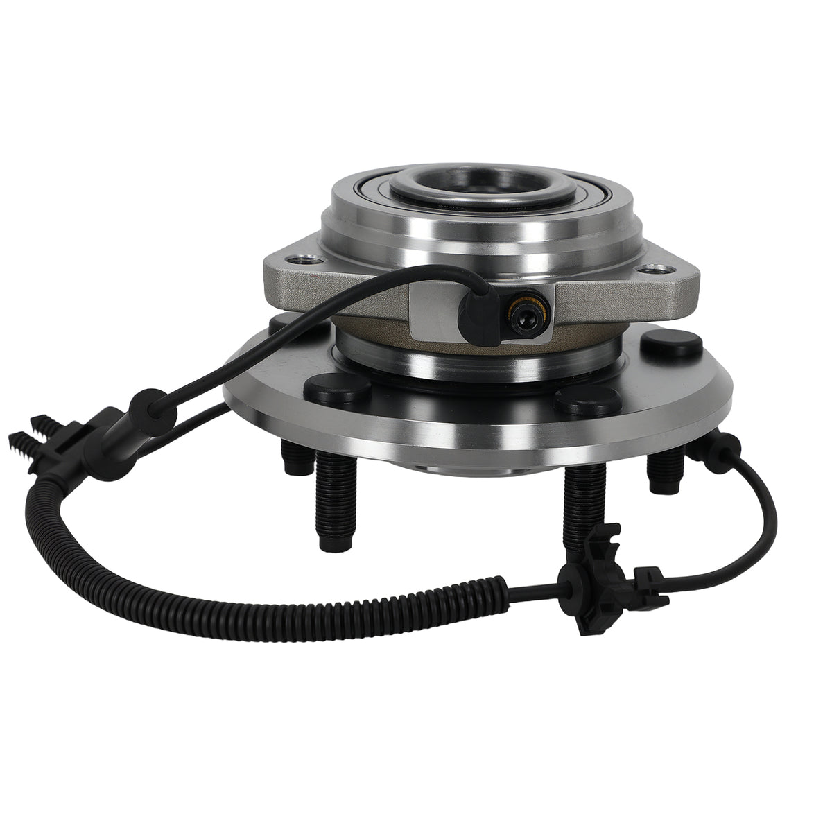 Pair Front Wheel Hub Bearing Assembly Kit compatible For JEEP WRANGLER 2007-10 513272 ABS