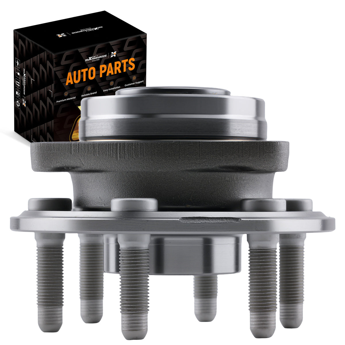 Front Rear Wheel Bearing Hub compatible For CADILLAC SRX 2010-2016 1411-425114 ABS