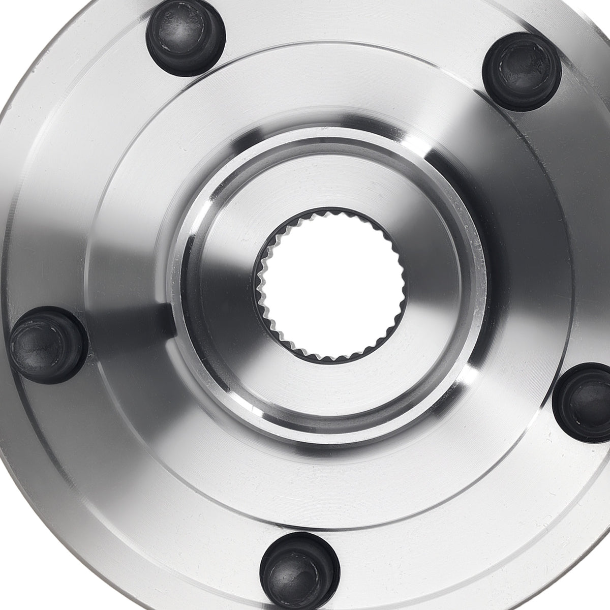 5 Bolt Front Hub Set compatible For Dodge Durango 2011 2012-2023 52124767AC ABS Ring