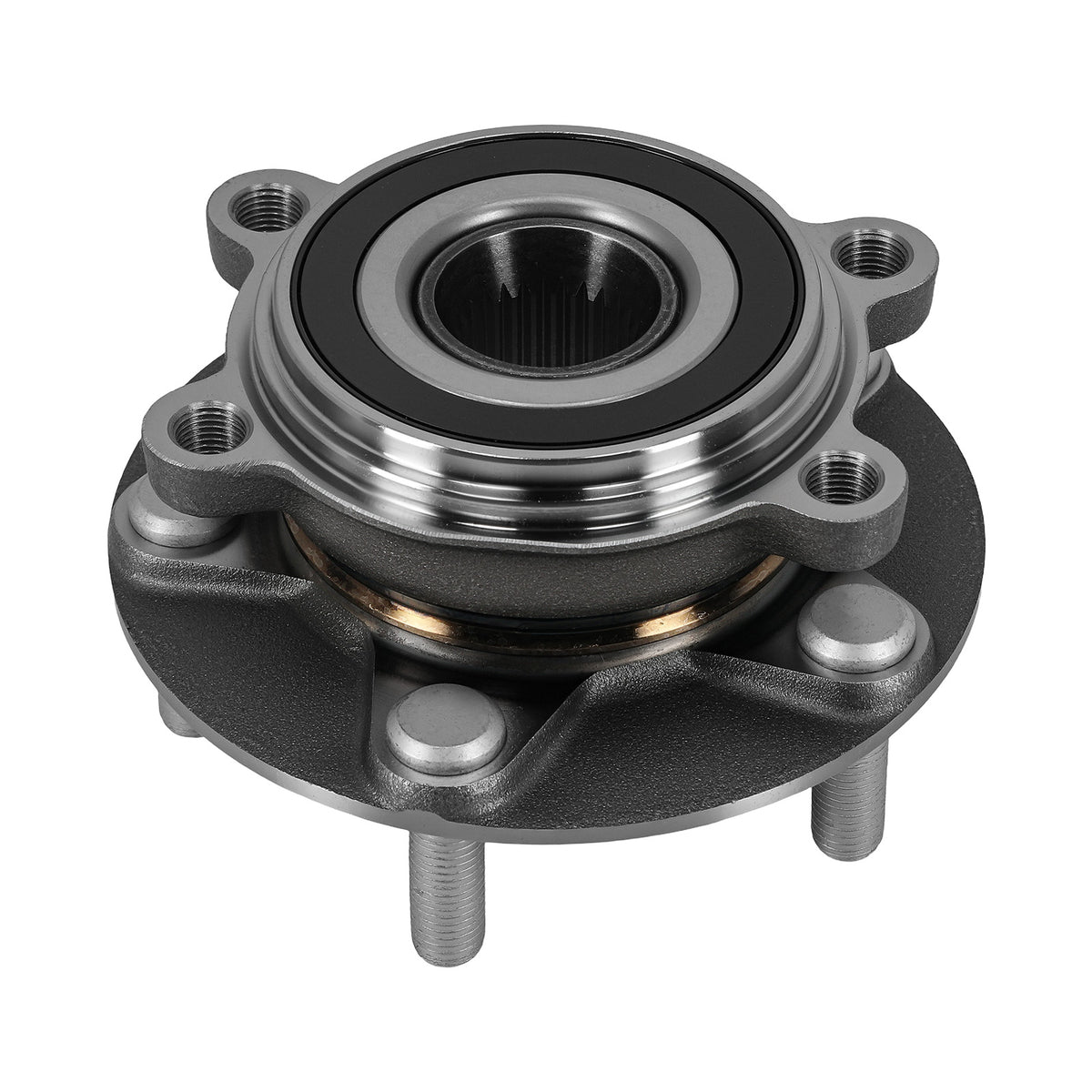 5-Bolt Front Hub Assembly compatible For Mazda 3 Sport CX-3 2014-2020 513354 NT513354