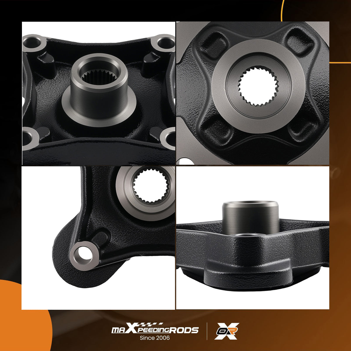 Front Rear Wheel Hub compatible For Polaris RZR XP/XP4 Turbo 2018-2021 5141353-067