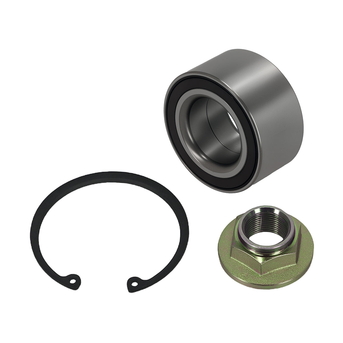 4 Bolt Front LH RH Wheel Hub compatible For Ford Focus All Models 2000-2011 WB18510 ABS