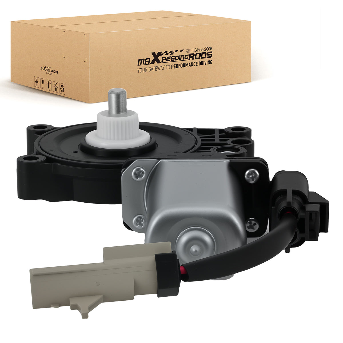 Front Right Power Window Motor compatible for Chrysler 300 2005-10 5065470AD 2 Pins 742-319