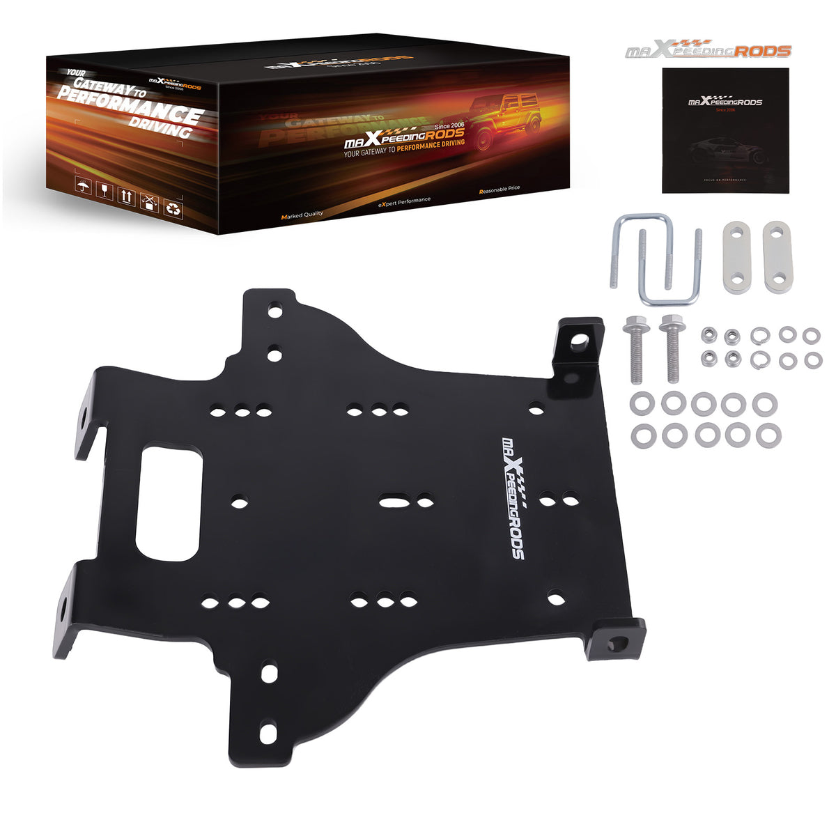 Winch Mount compatible For Honda TRX500 Foreman and TRX500 Rubicon 2009-14 Standard 4 Hole