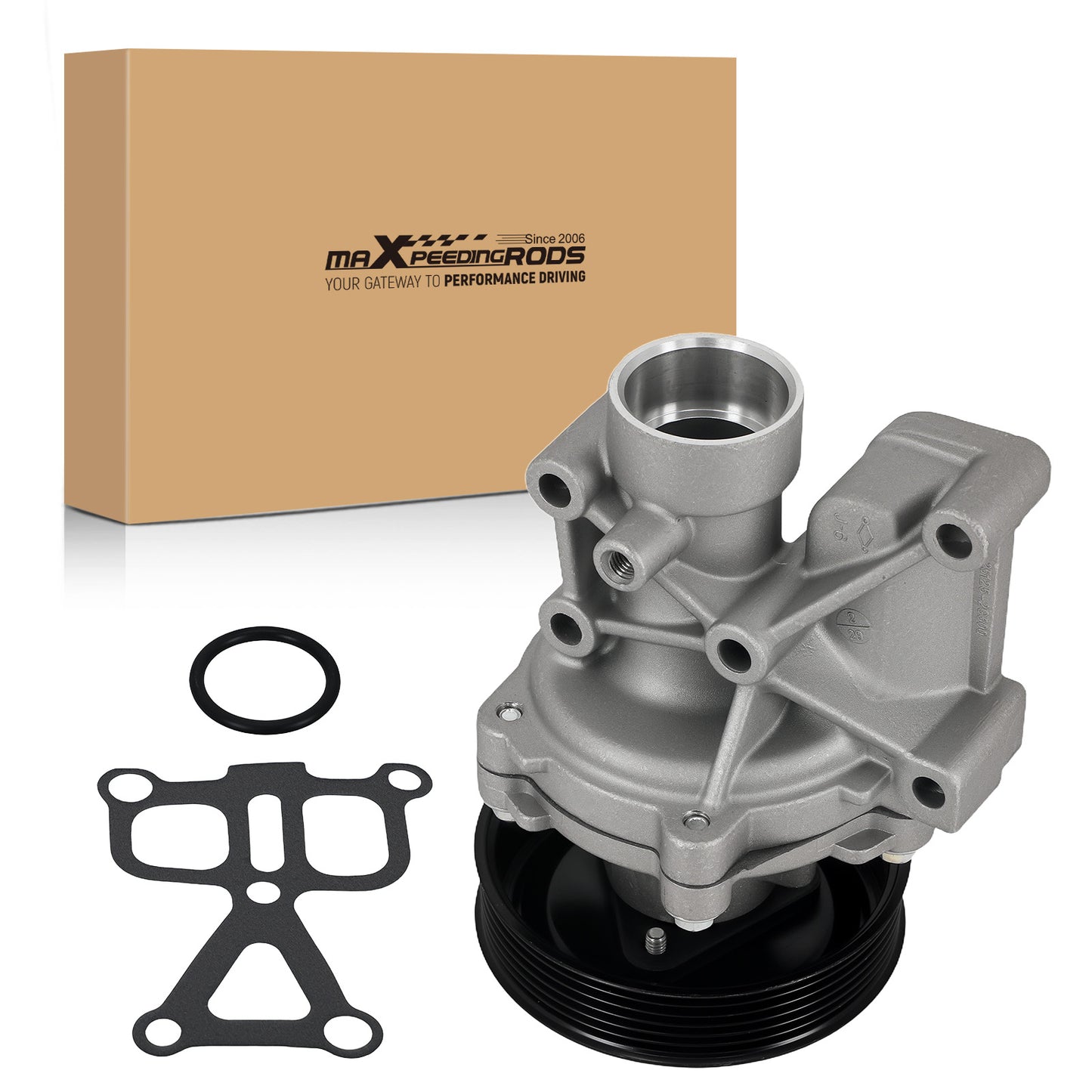 Belt Driven Coolant Water Pump compatible For Hyundai Sonata/Tucson 2.4L 251002G510
